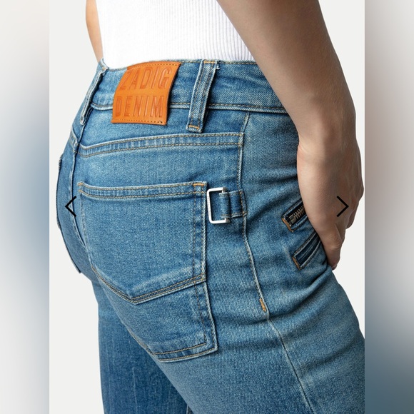 ZADIG & VOLTAIRE Ava Slim-Cut Cropped Jeans - Picture 5 of 15